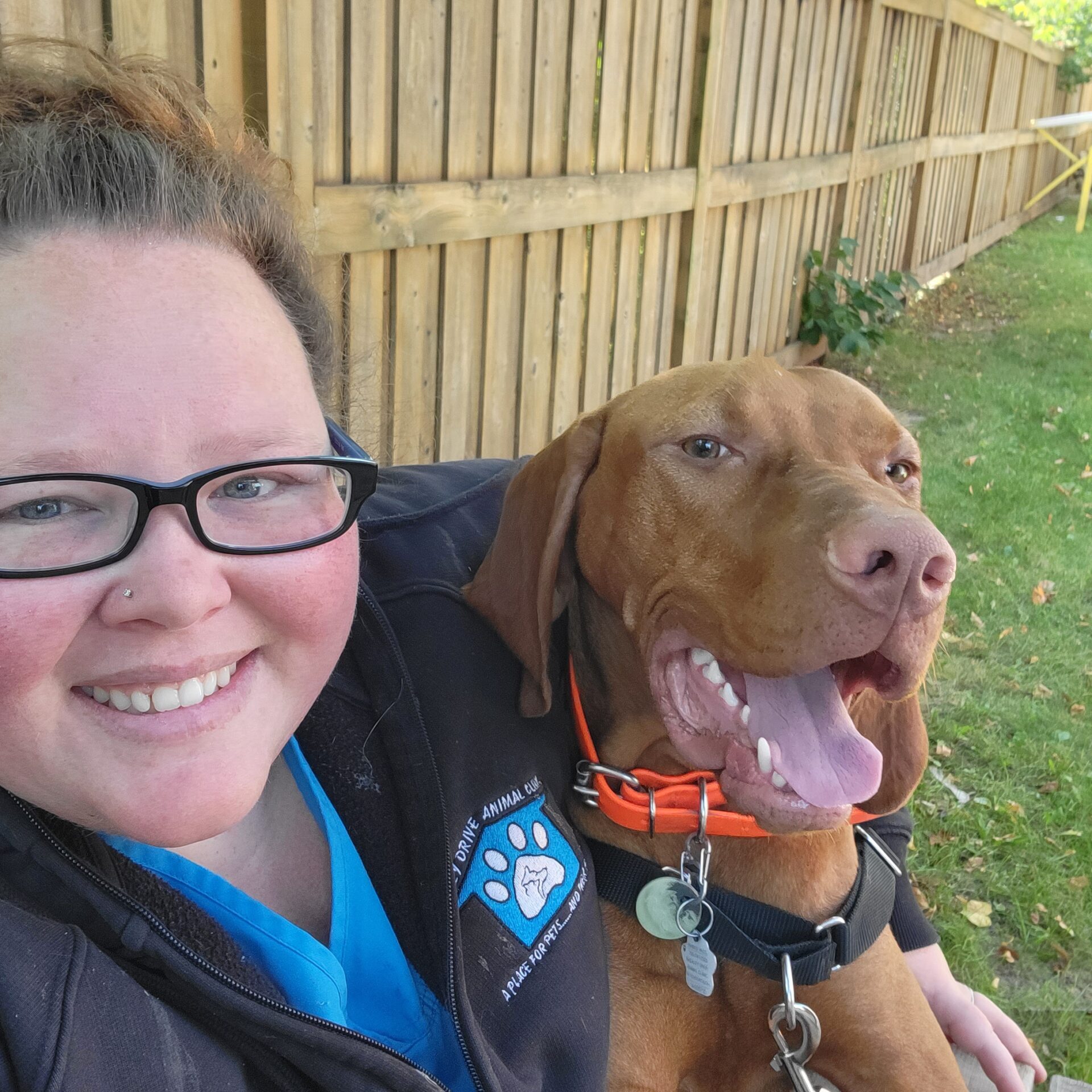 Becca and Blue